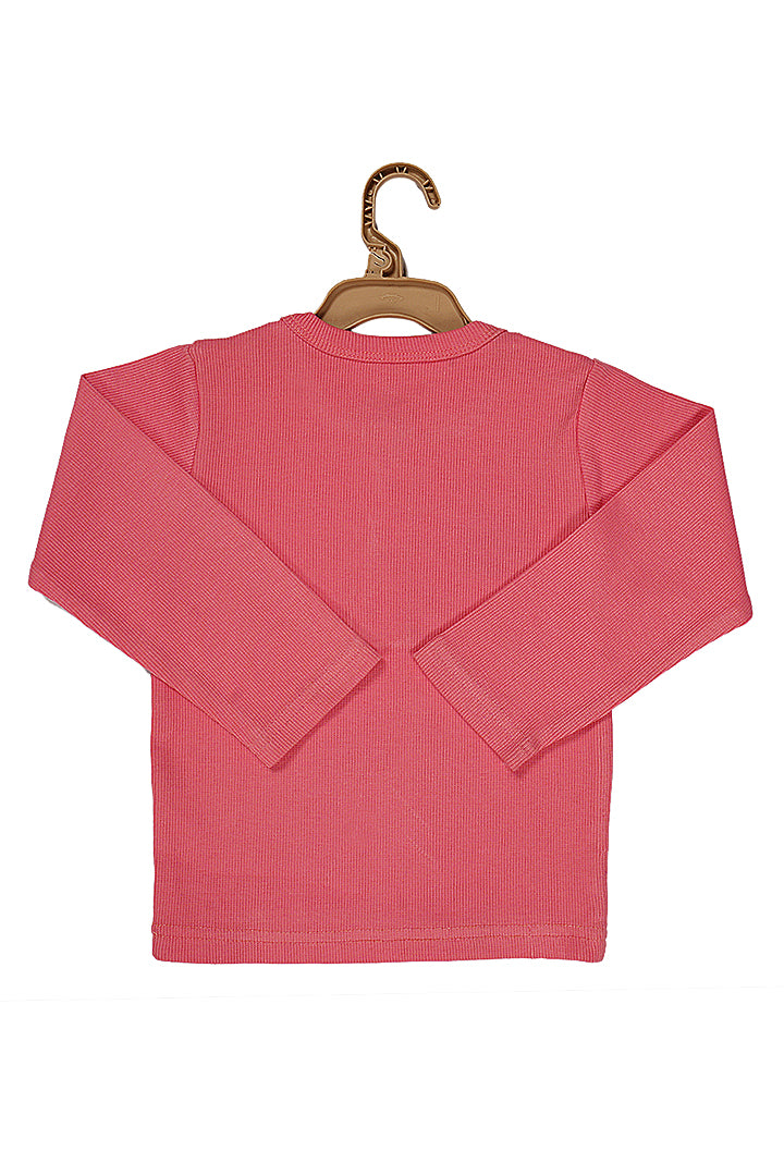 Aloo Miyaan Rose Pink Full-sleeve tee