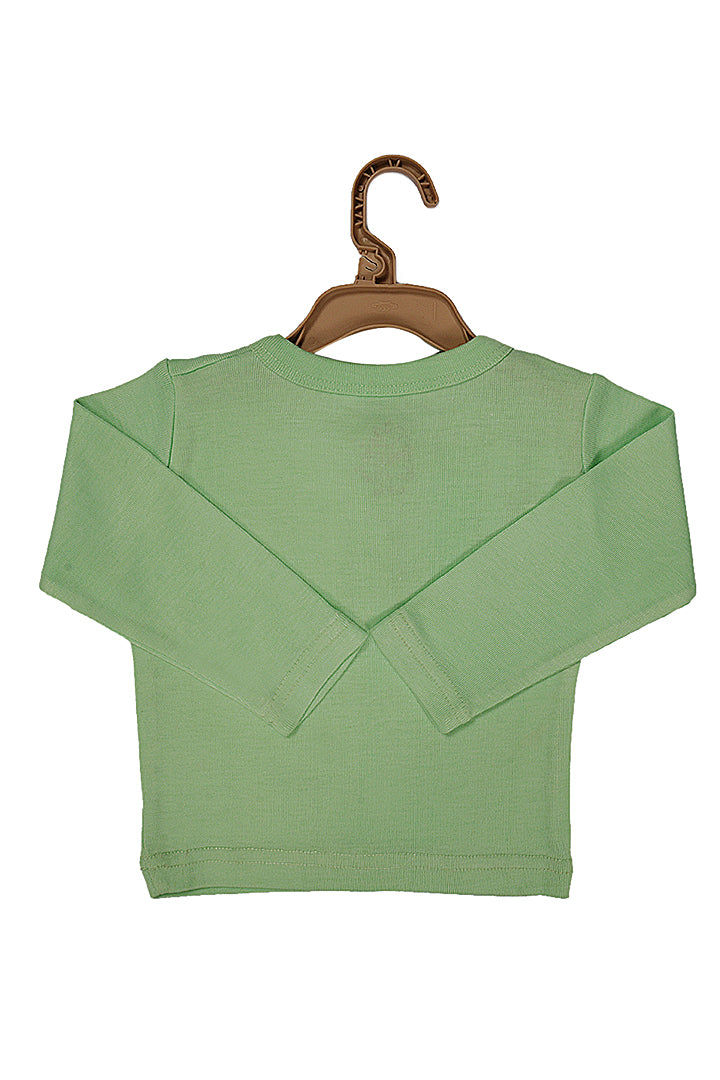 Chota Sa Makora Henley Sweatshirt - Pista Green