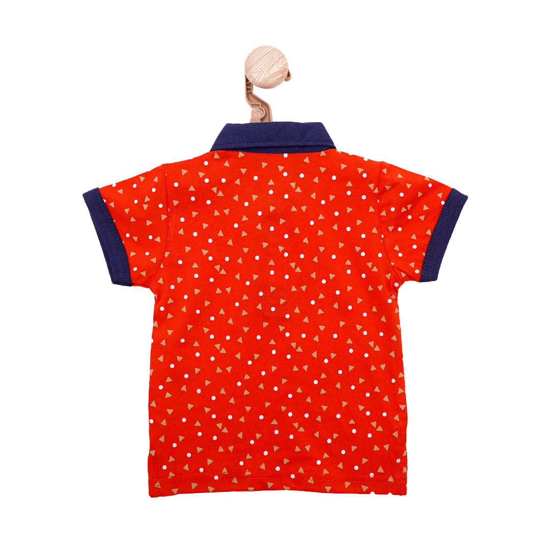 Tri-Pattern Adventure Polo