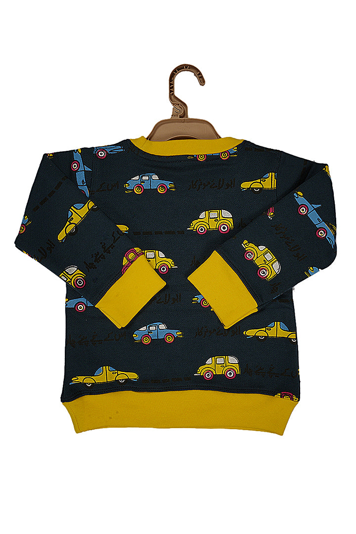 Abbu lai motor car Long-sleeve shirt in Blue