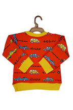 Abbu Lai Motor Car long-sleeve shirt in Orange