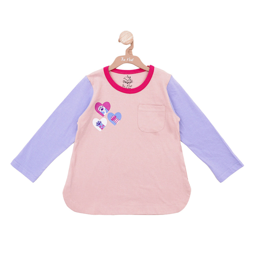 Little Paws Raglan Tunic T-Shirt