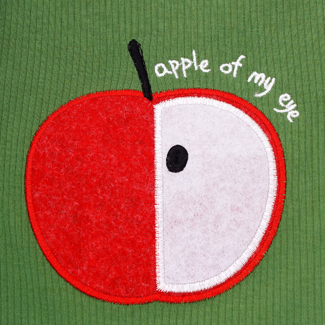 An Apple a day bodysuit-The Nest