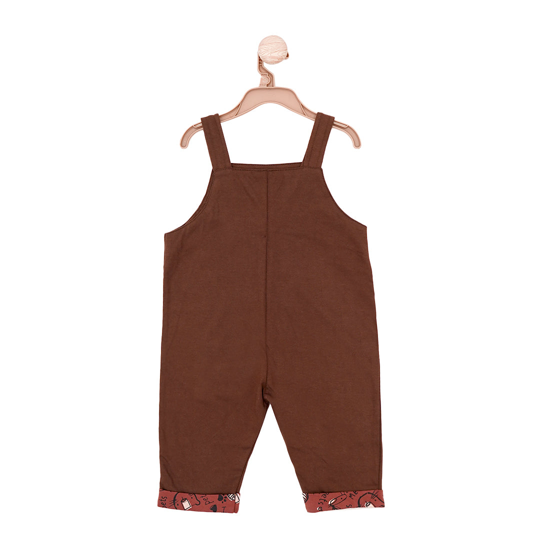 Desert Palm Baby Center Cut Dungaree