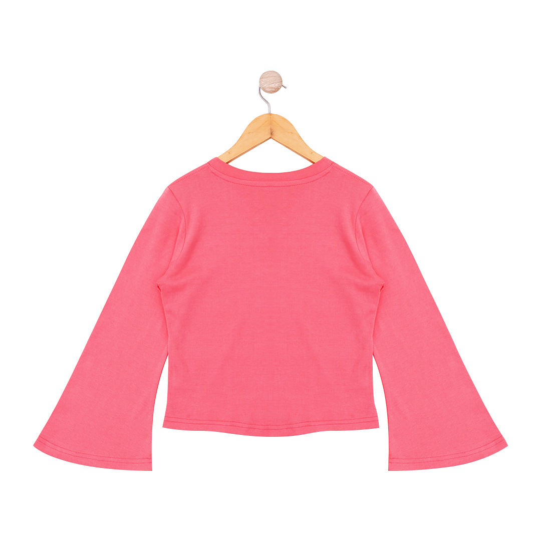 Long Sleeve, V-Neck, Top