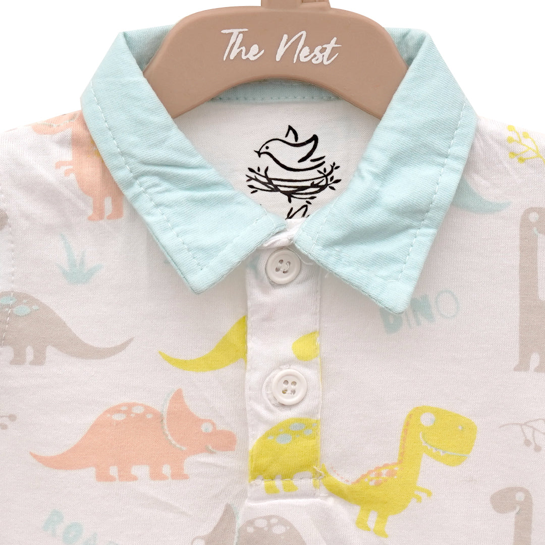 Dino Dream Collared Polo