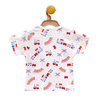 Half Sleeves Striped Shirt