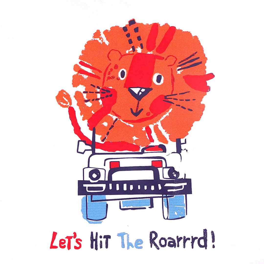 Road trip roar crew neck shirt