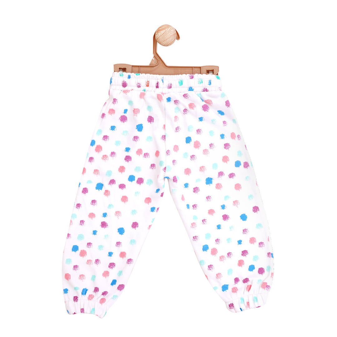 Color splash trousers