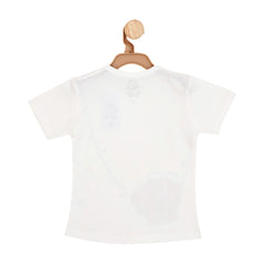 Conch shell sequin T-shirt