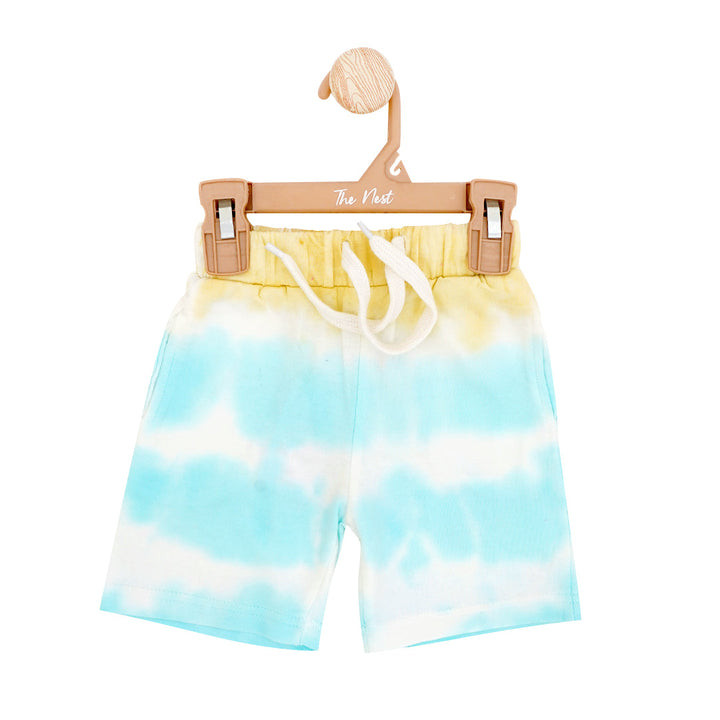 Beach vibes tie-dye shorts