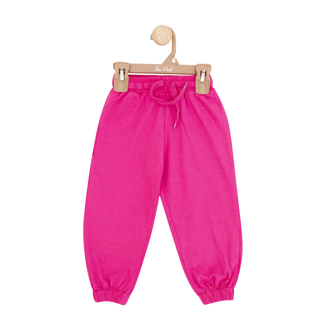 French Terry Pink Trousers