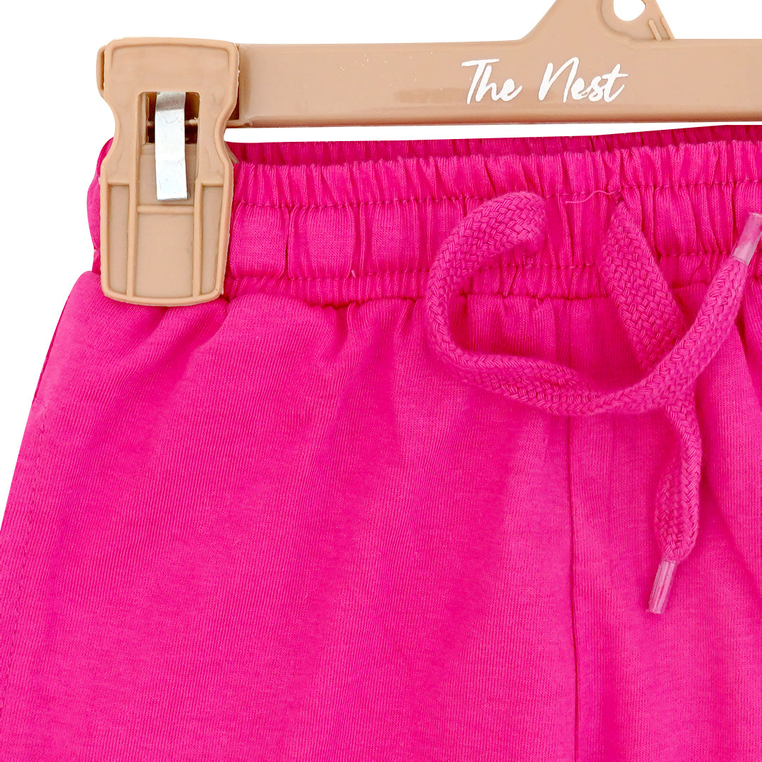French Terry Pink Trousers