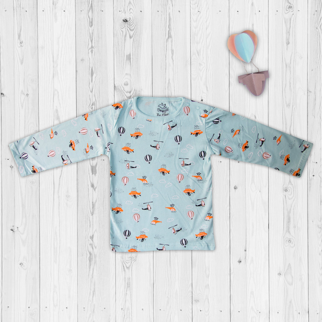 Long Sleeve T-Shirt(Balloon & Helicopter) Boys Flyaway