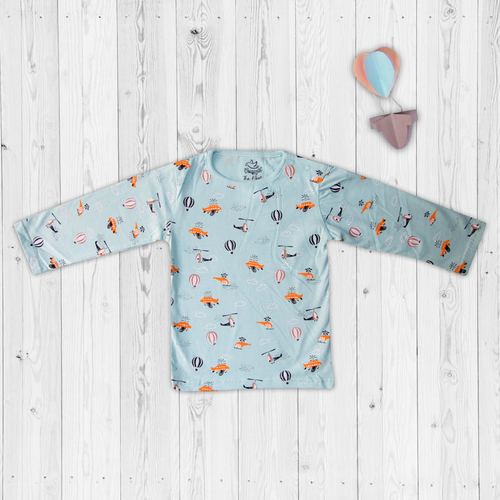 Long Sleeve T-Shirt(Balloon & Helicopter) Boys Flyaway