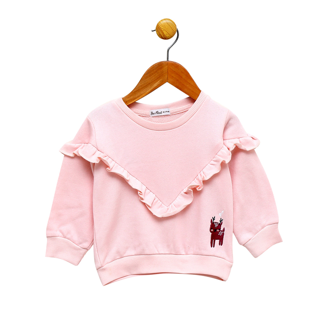 Autumn Forest Pink Sweatshirt