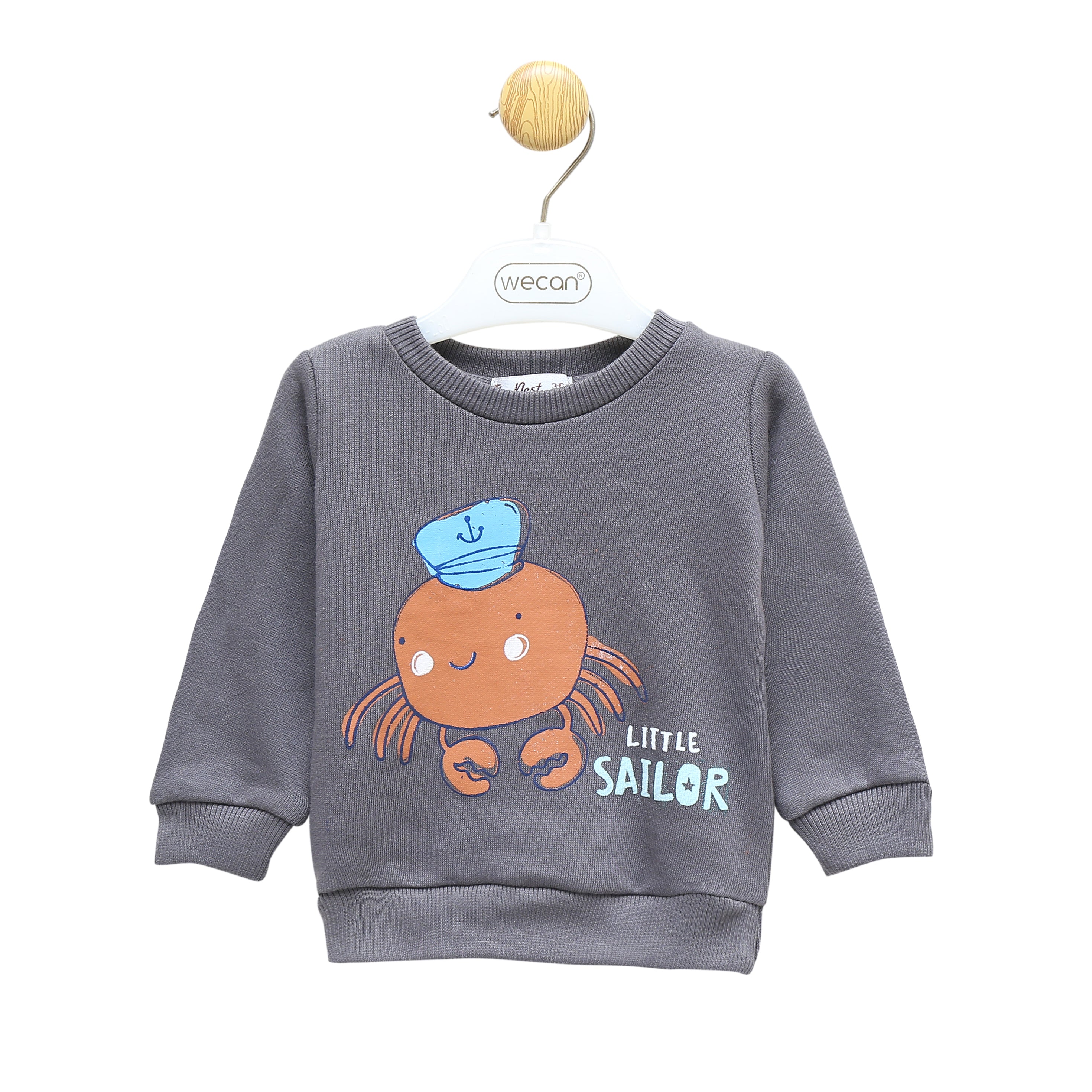 Little Sailor Round Neck Sweatshirt