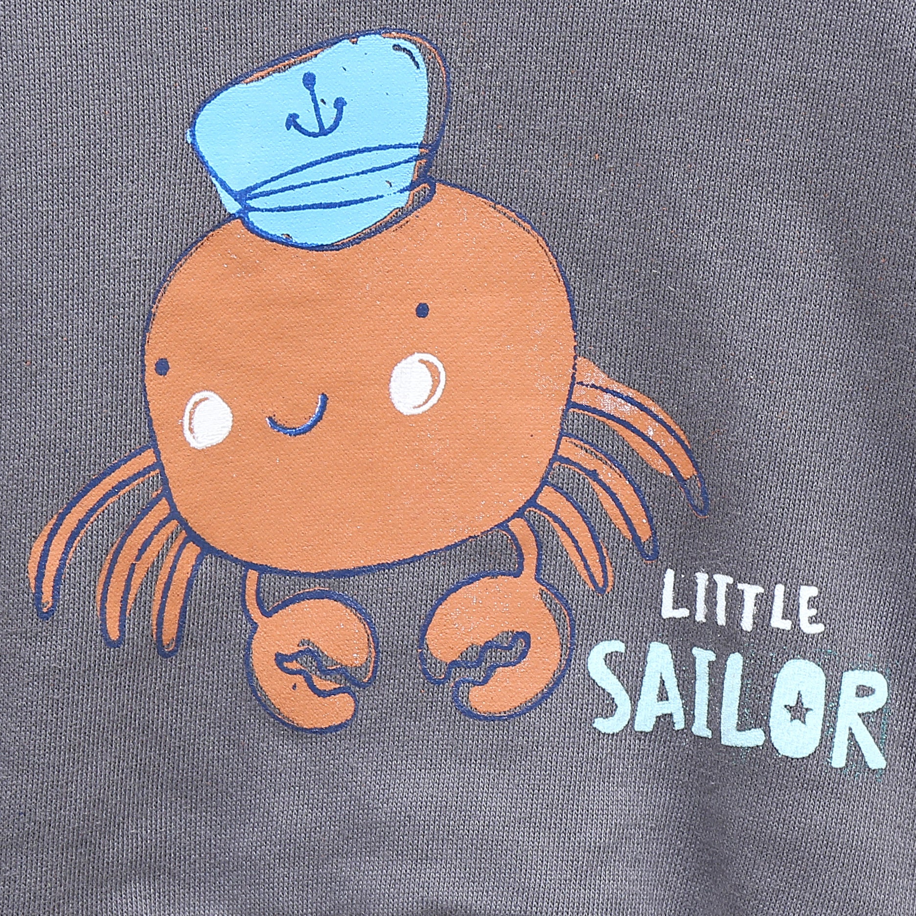 Little Sailor Round Neck Sweatshirt