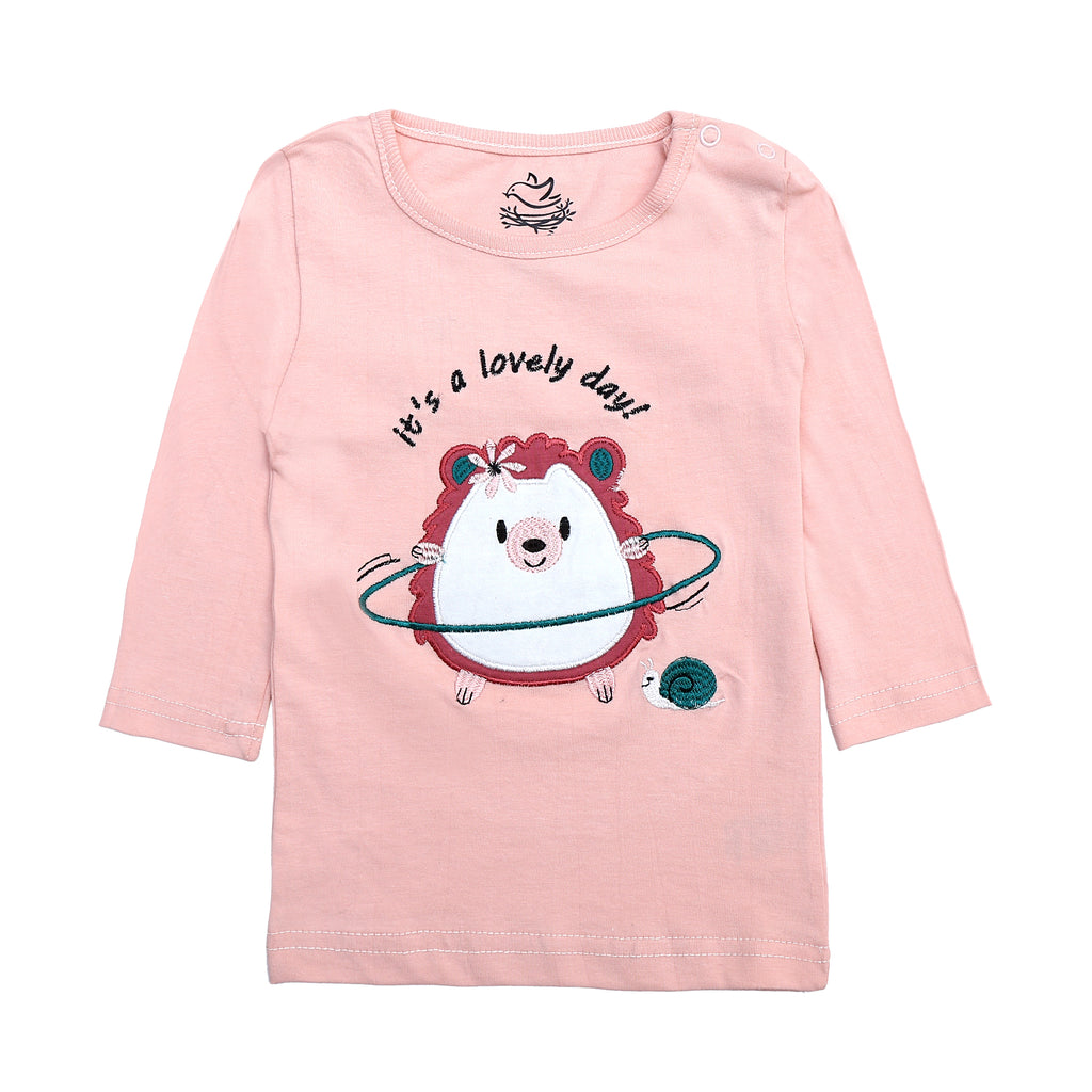 Hula-Hooping Hedgehog T-Shirt