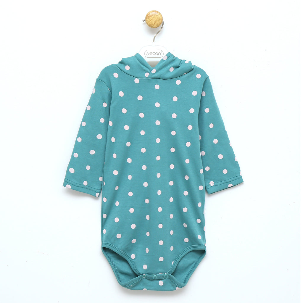 Autumn Forest Baby Suit with Hood