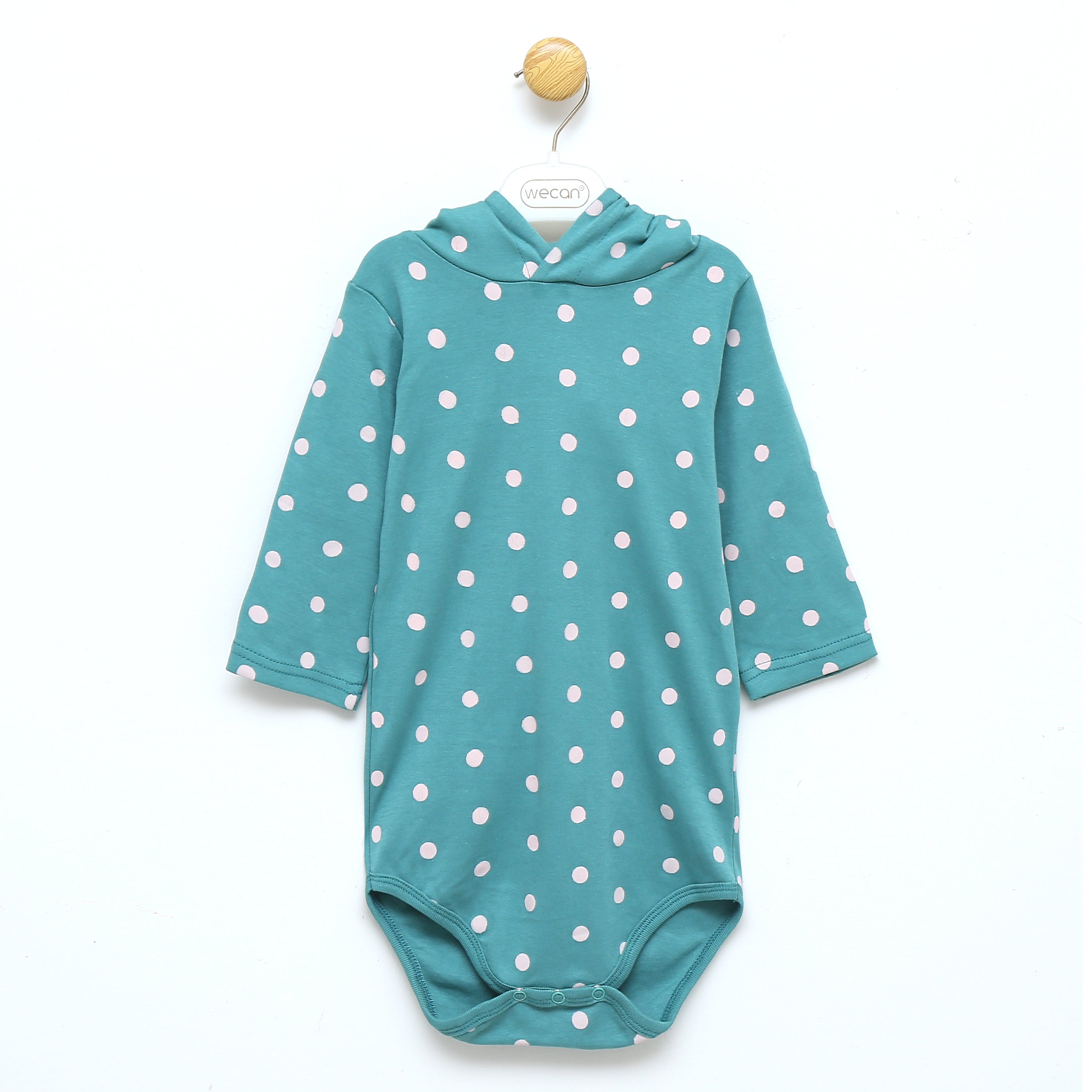 Autumn Forest Baby Suit with Hood