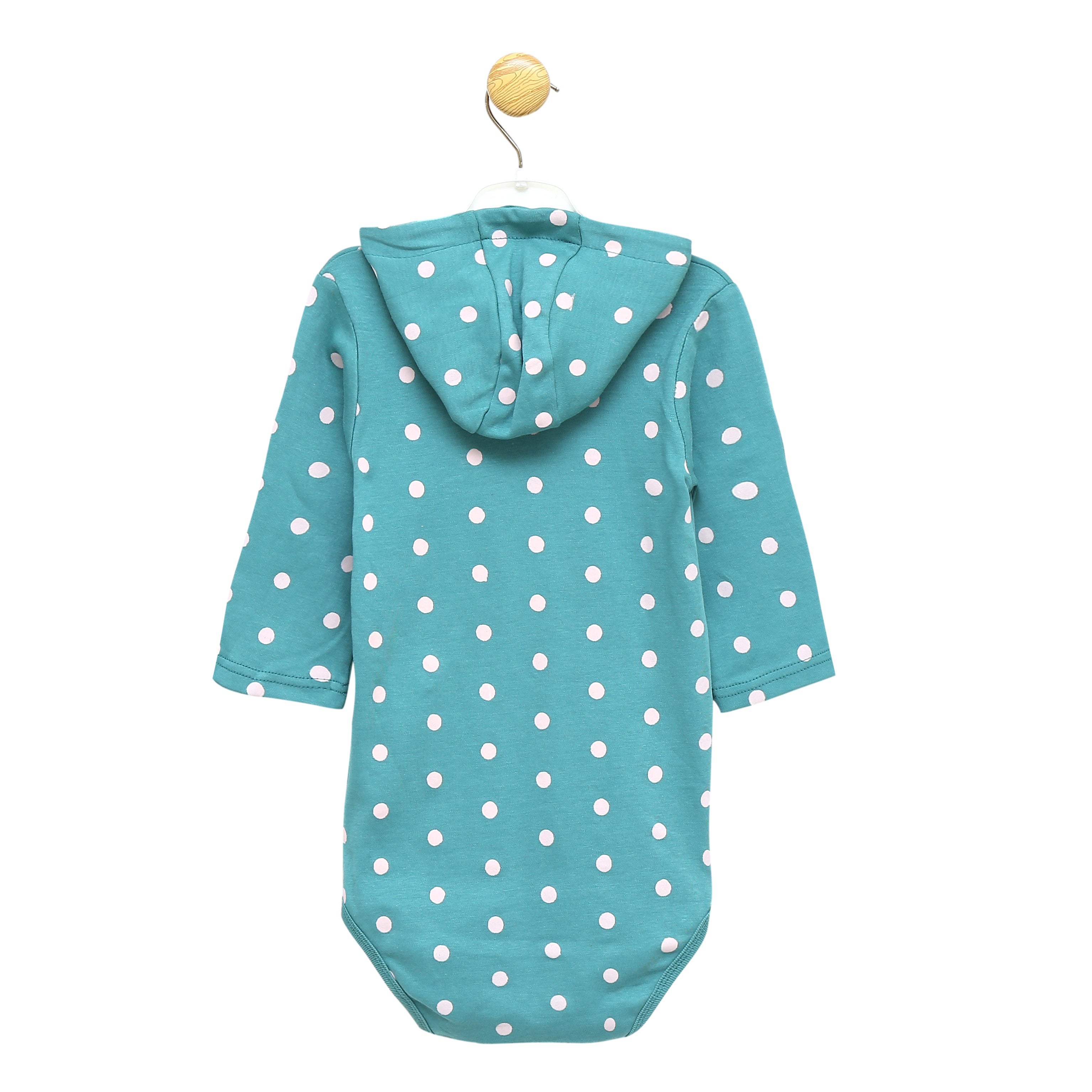 Autumn Forest Baby Suit with Hood