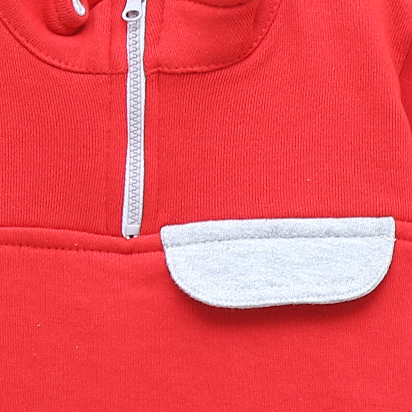 Games mock neck jacket