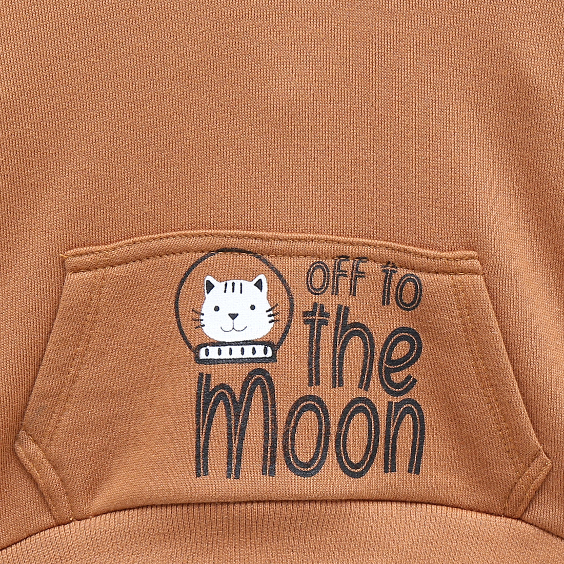 Off to the moon hooded Hoodie