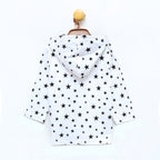 Off to the moon hooded T-shirt