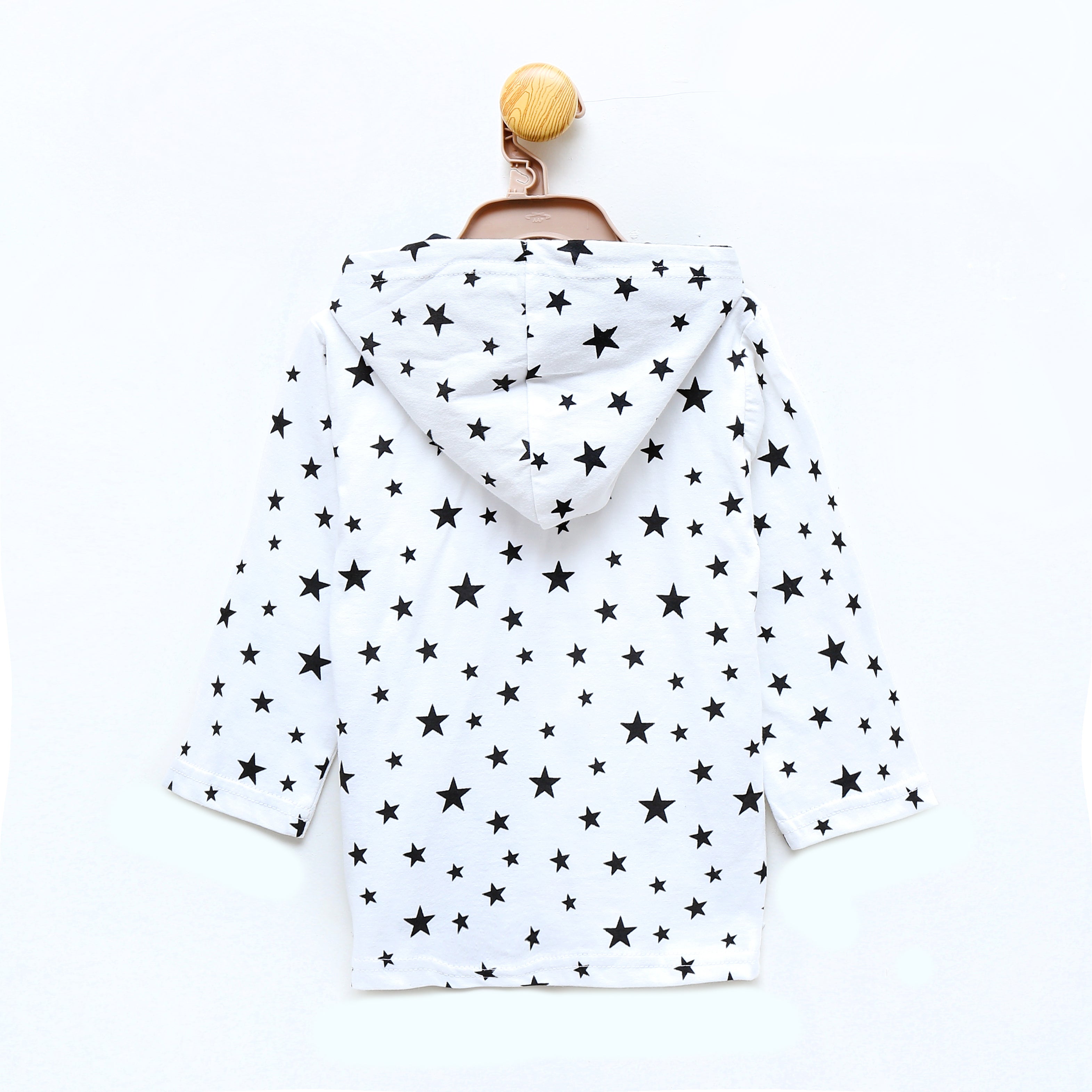 Off to the moon hooded T-shirt