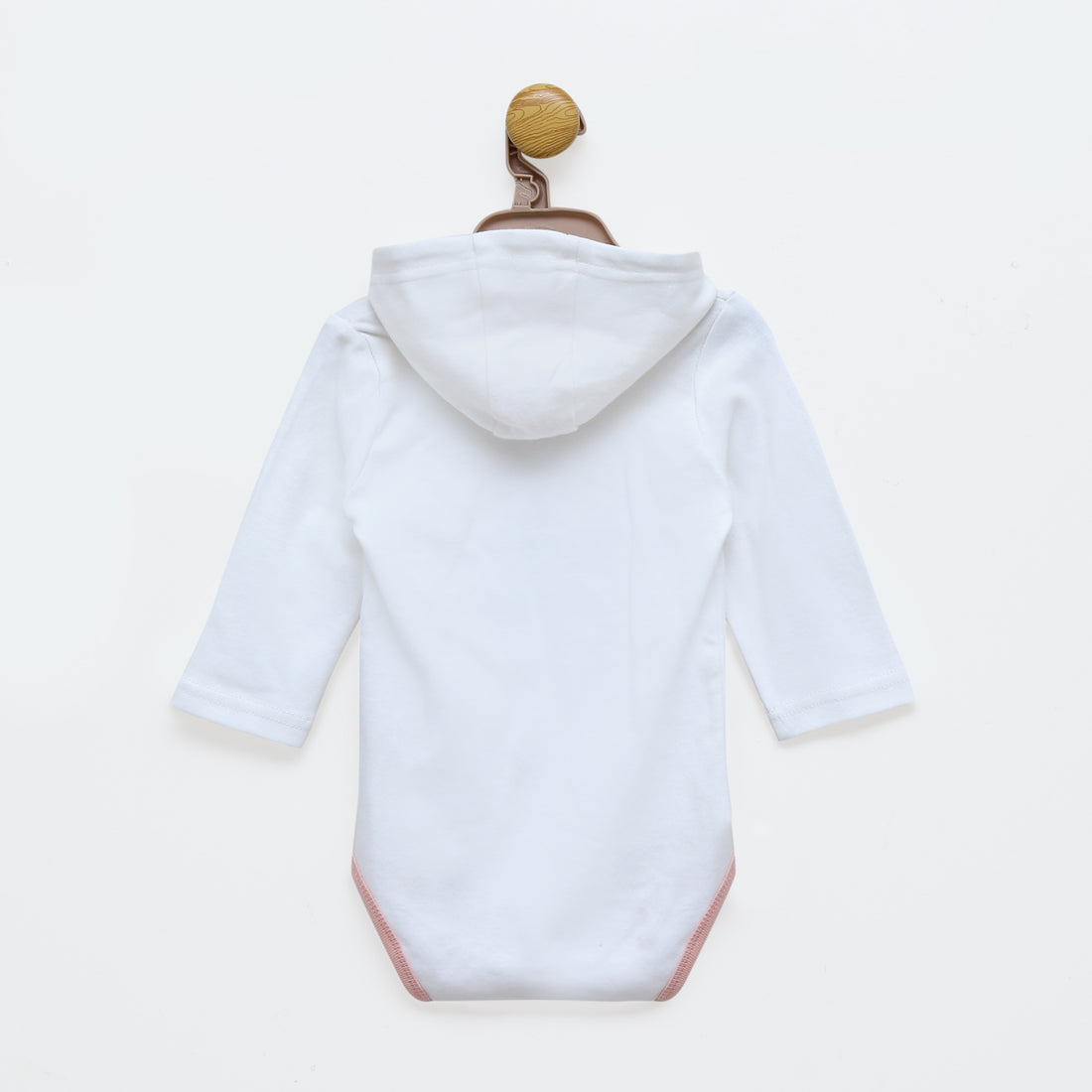 Happy Season Long Sleeve Bodysuit with Hood