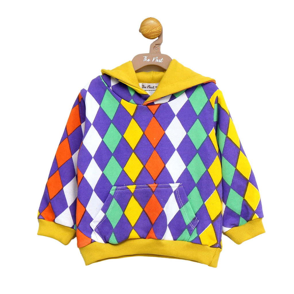 Circus Colorful Long Sleeves Hoodie
