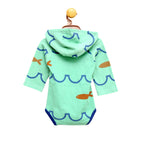 Long Sleeve Bodysuit with Hood