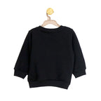 Hula Hoop Off To Moon Round Neck Sweatshirt