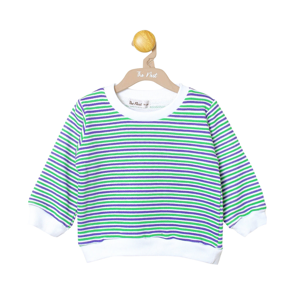 Circus Linings Round Neck Sweatshirt