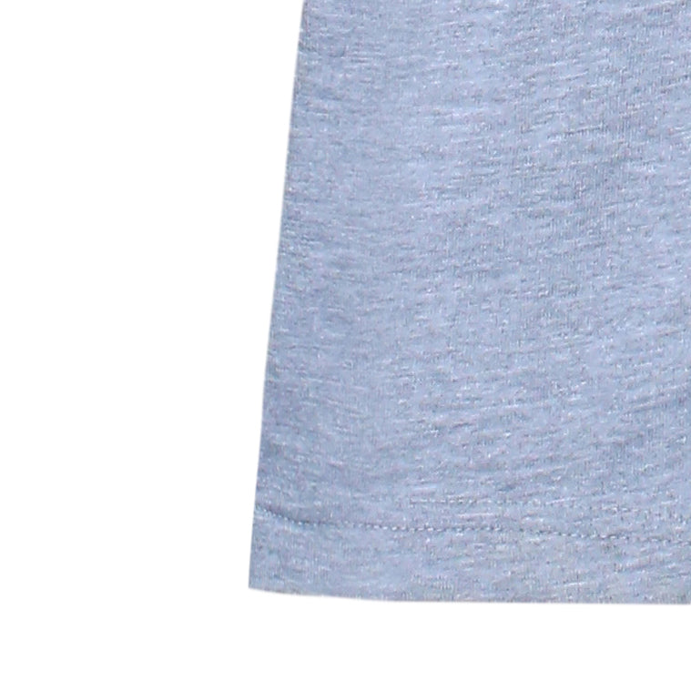 Boys' Baba and Mama Navy and Grey Urdu Scribble and Animation "MAMA KI JAAN" Print T-Shirt & Pajama Set