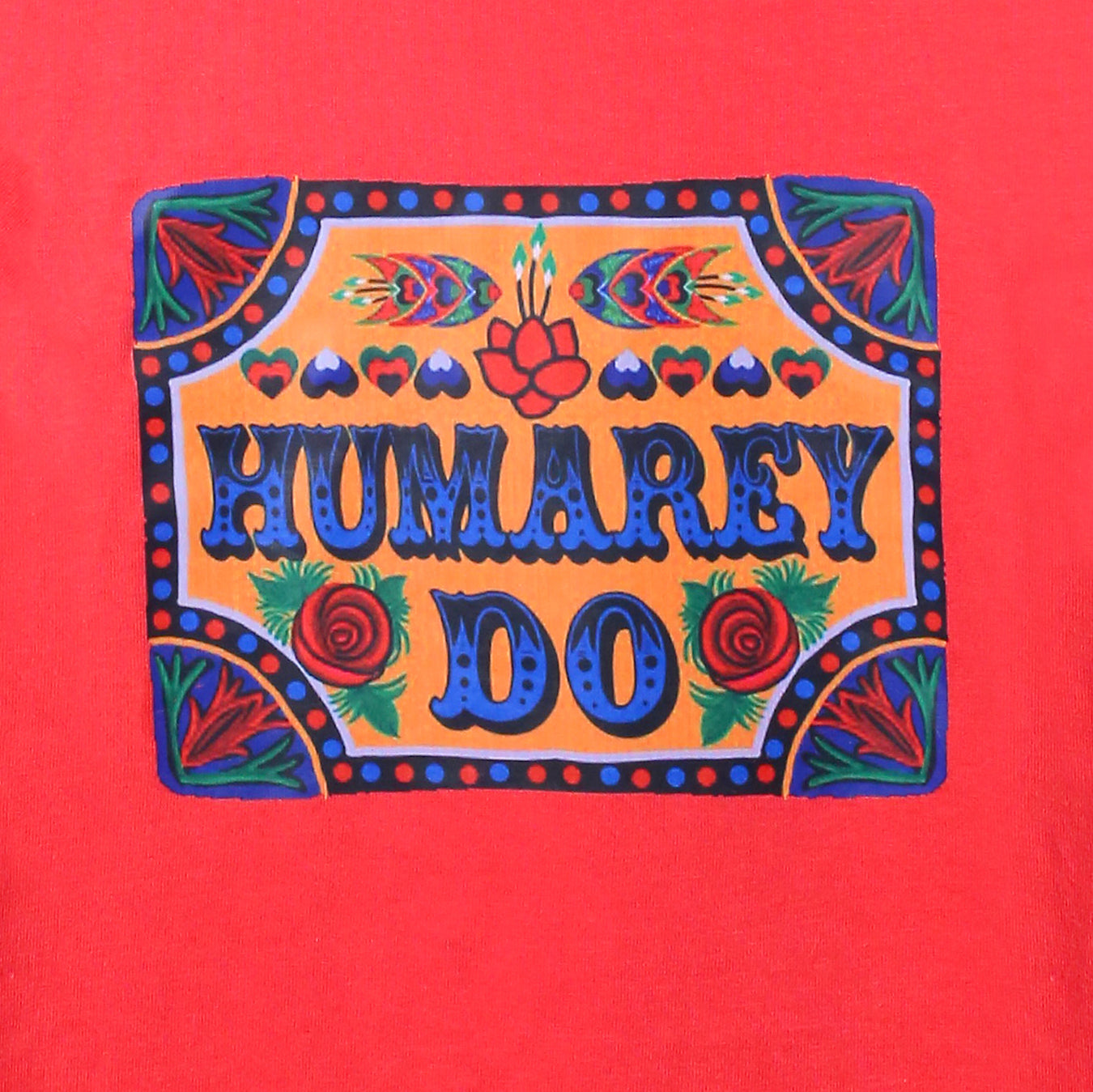 Boys' Hum Do Red and Navy Truck Art Print T-Shirt & Trouser Set