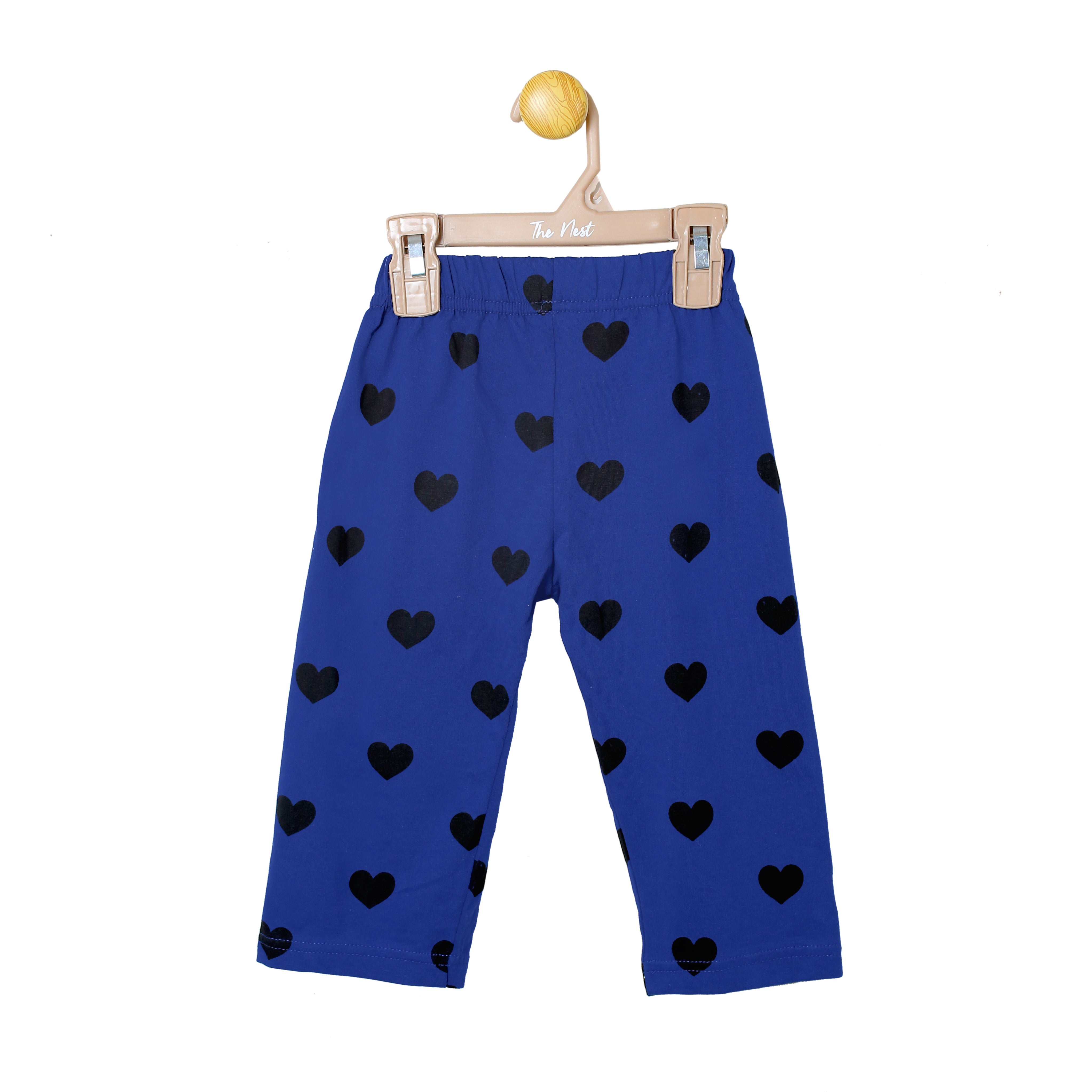 Girls' Hum Do Red and Navy Truck Art Print T-Shirt & Trouser Set