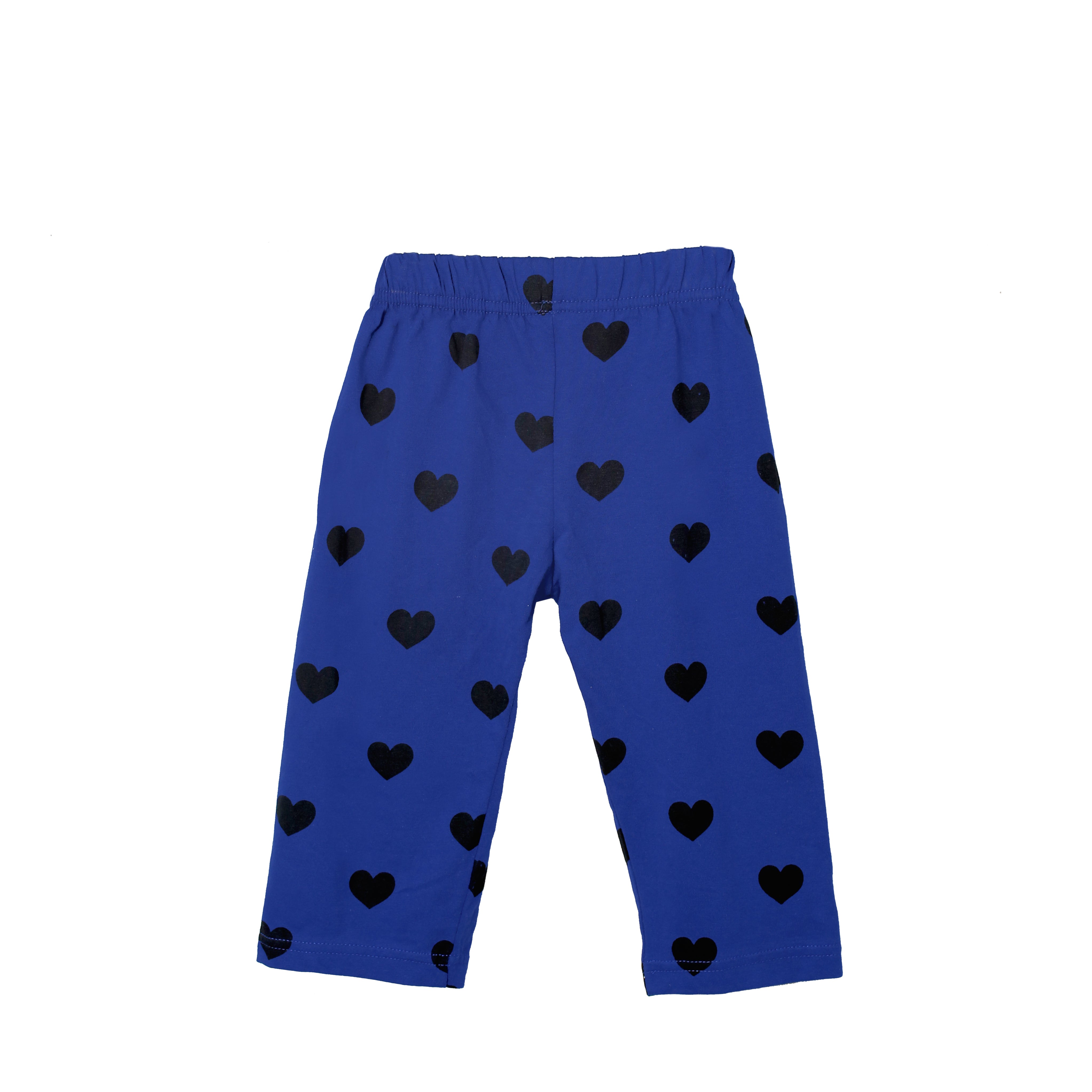 Girls' Hum Do Red and Navy Truck Art Print T-Shirt & Trouser Set