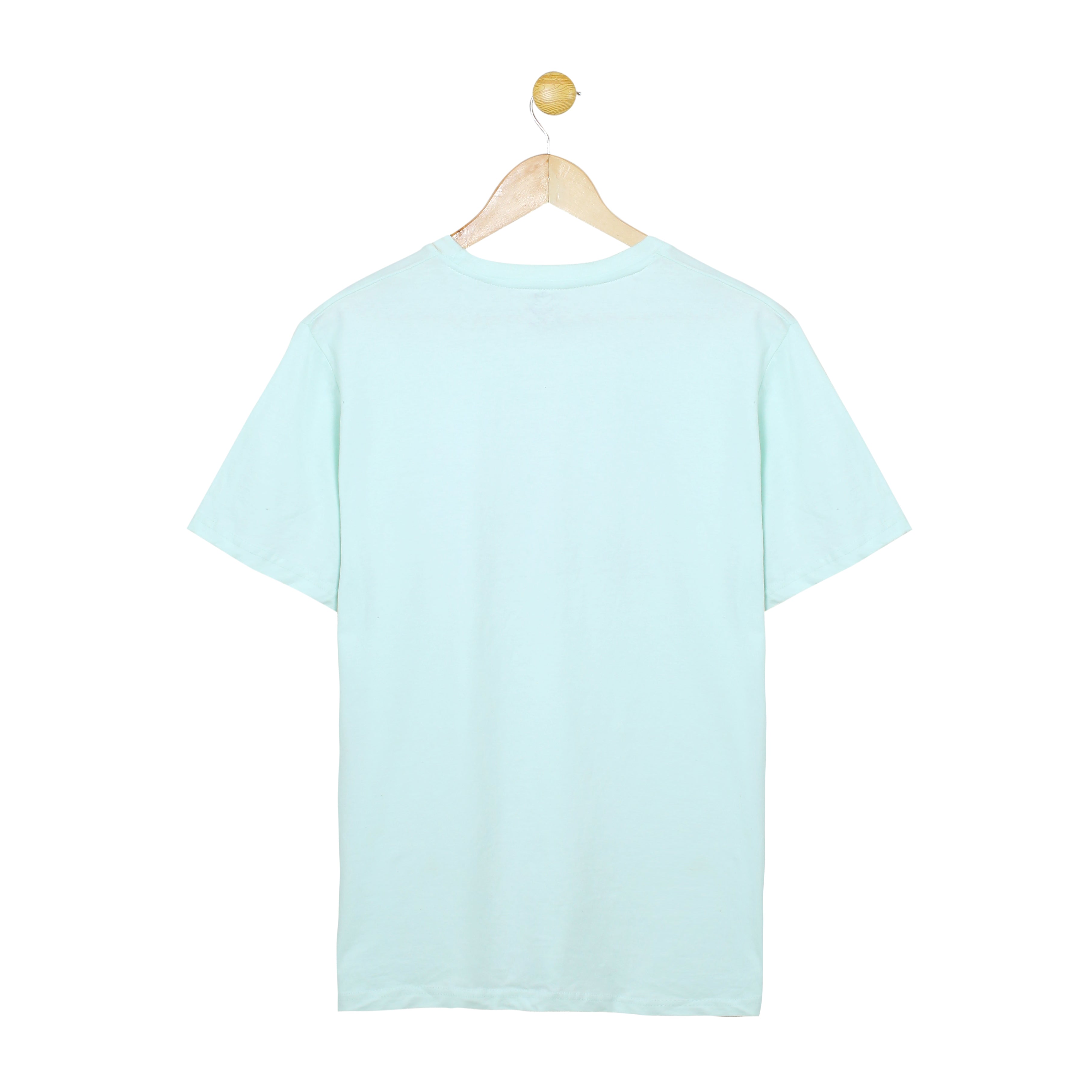 Women's Hum Do Light Mint and Pastel Sea Green Truck Art Print T-Shirt & Pajama Set
