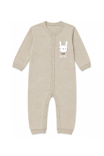 Beige Cutie Baby Sleepsuit