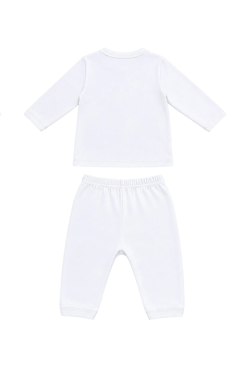 Jabla + Pajama: Premium Cotton-Blend "Little Cutie" Wood Ash Casual Essentials