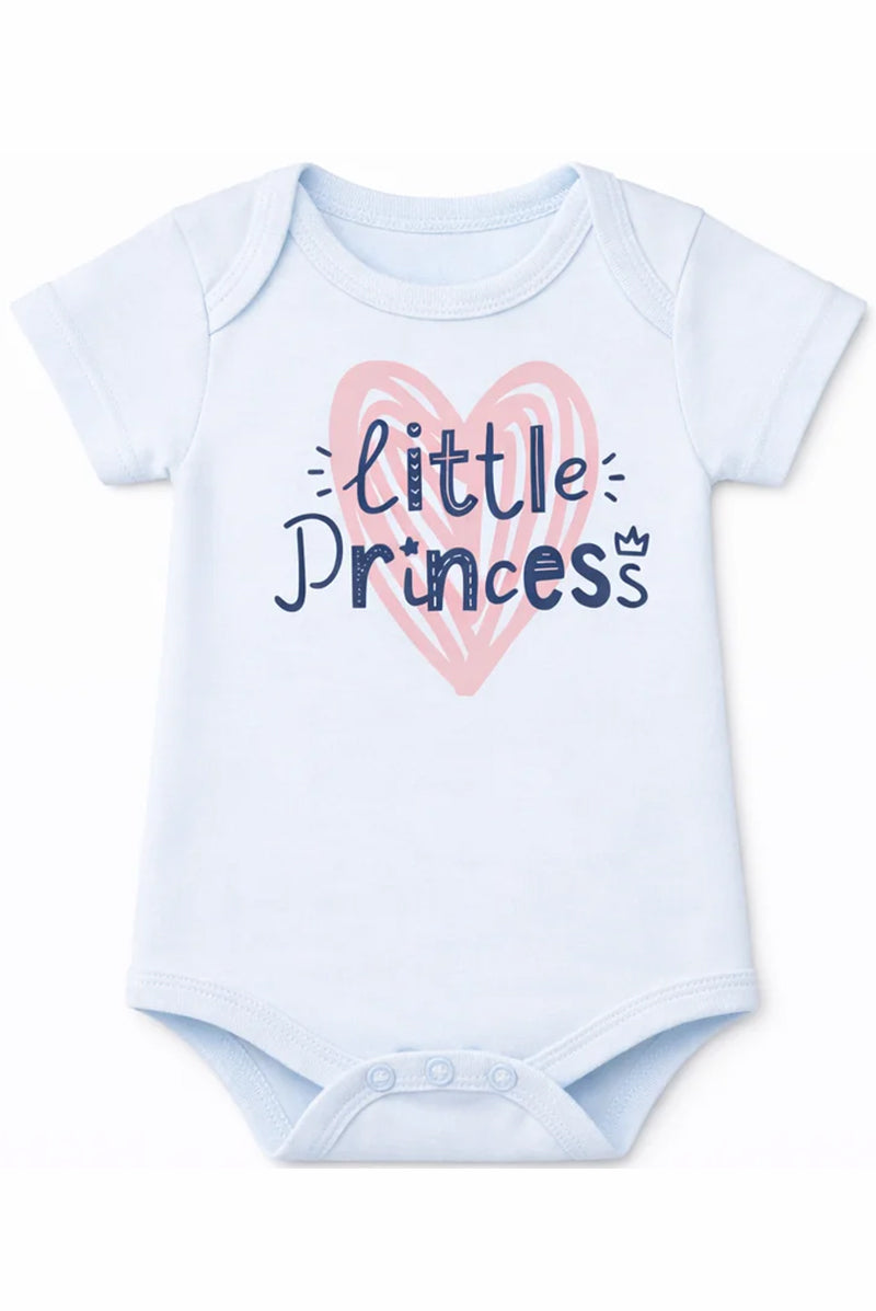 Short Sleeve Bodysuit Ice Melt Little Princess DTF