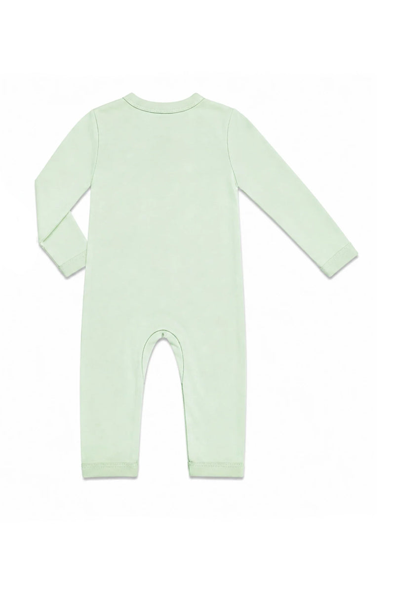 Sage Sailor Bear Baby Sleepsuit