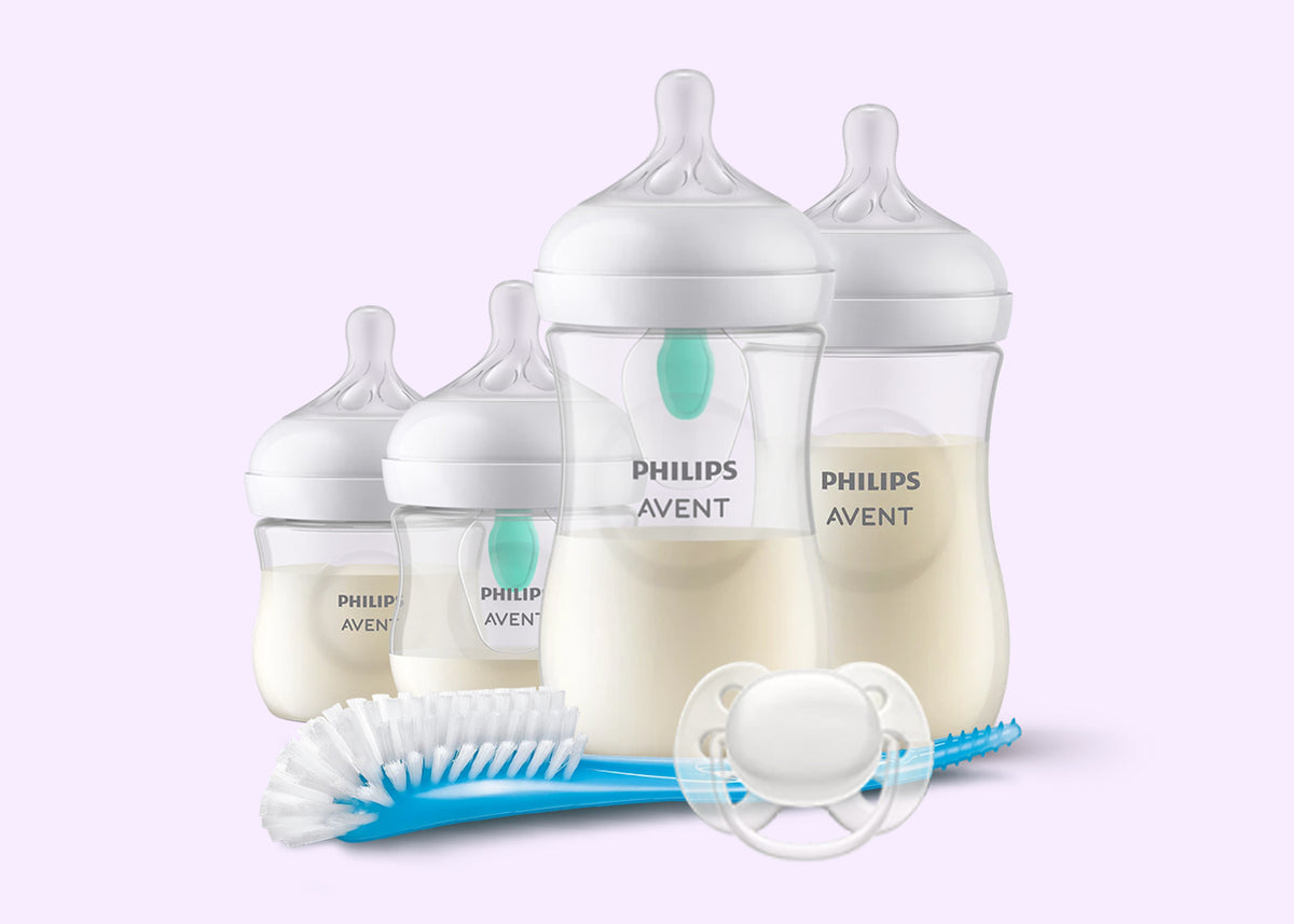 Natural Newborn Gift Set (SCD657/11) Air-free vent