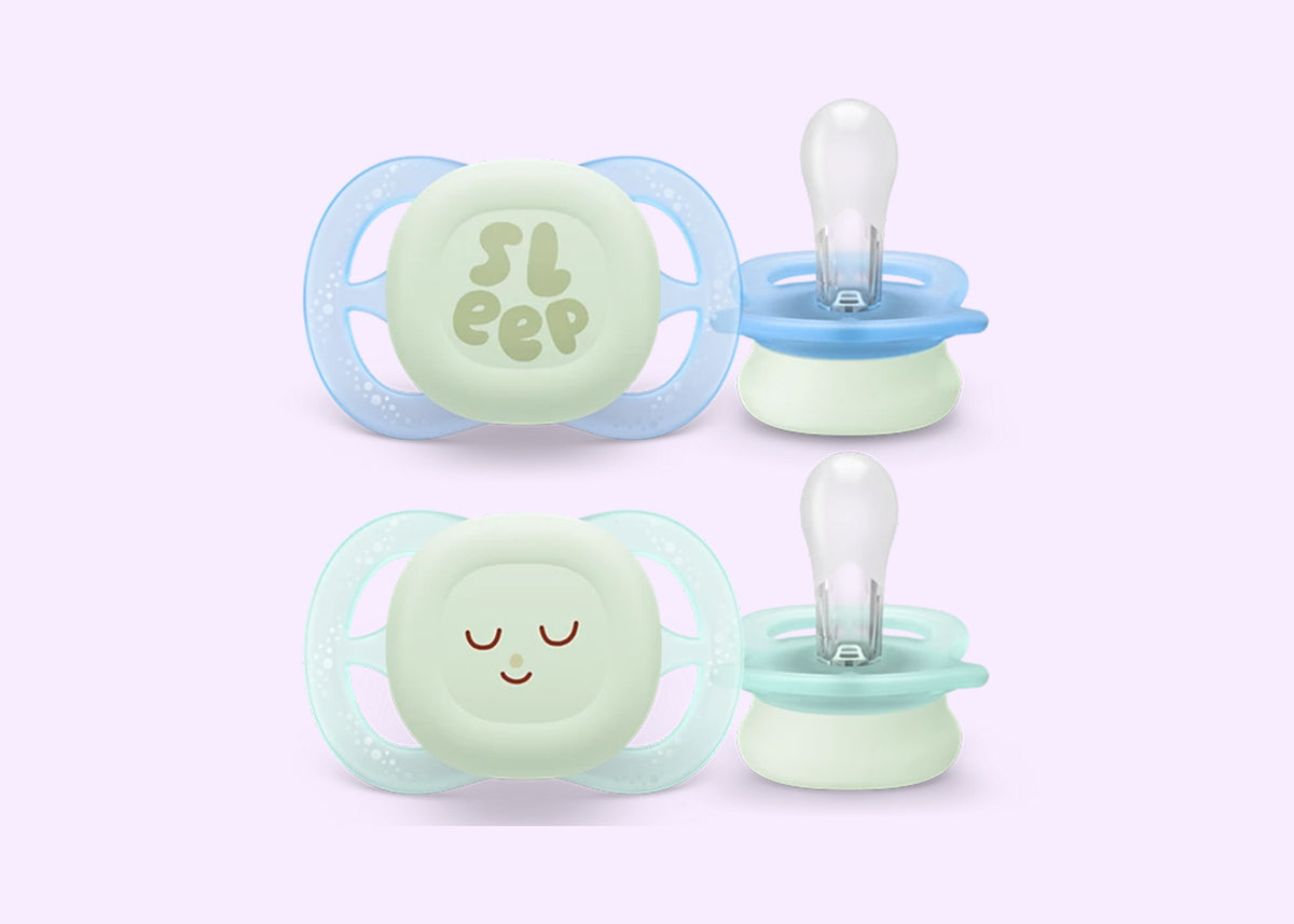 Philips Avent Soother Ultra Start Night time 0-2M (SCF075/08)