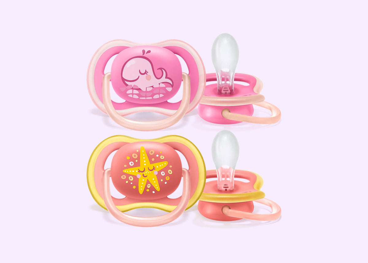 Soother Air 6-18M (SCF085/04) Whale/Star PK2