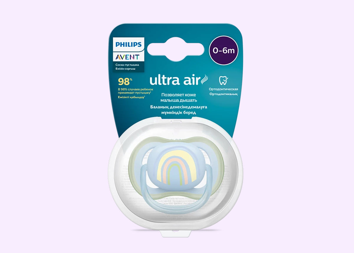 Soother Ultra Air 0-6M (SCF086/03) Boy 1PK