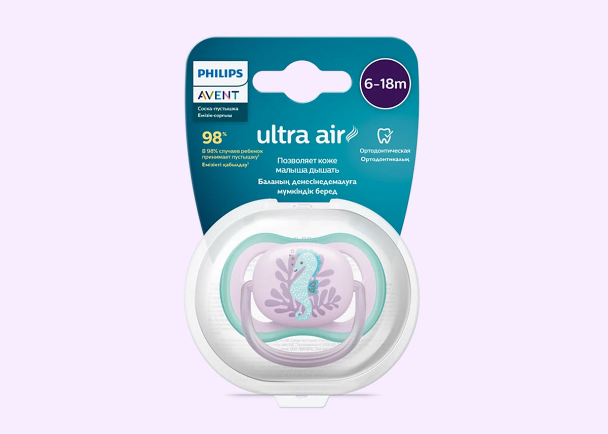 Soother Ultra Air 6-18M (SCF086/06) Girl 1p