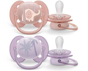 Philips Avent Ultra Soft 0-6M Pacifier Girls (SCF091/09)